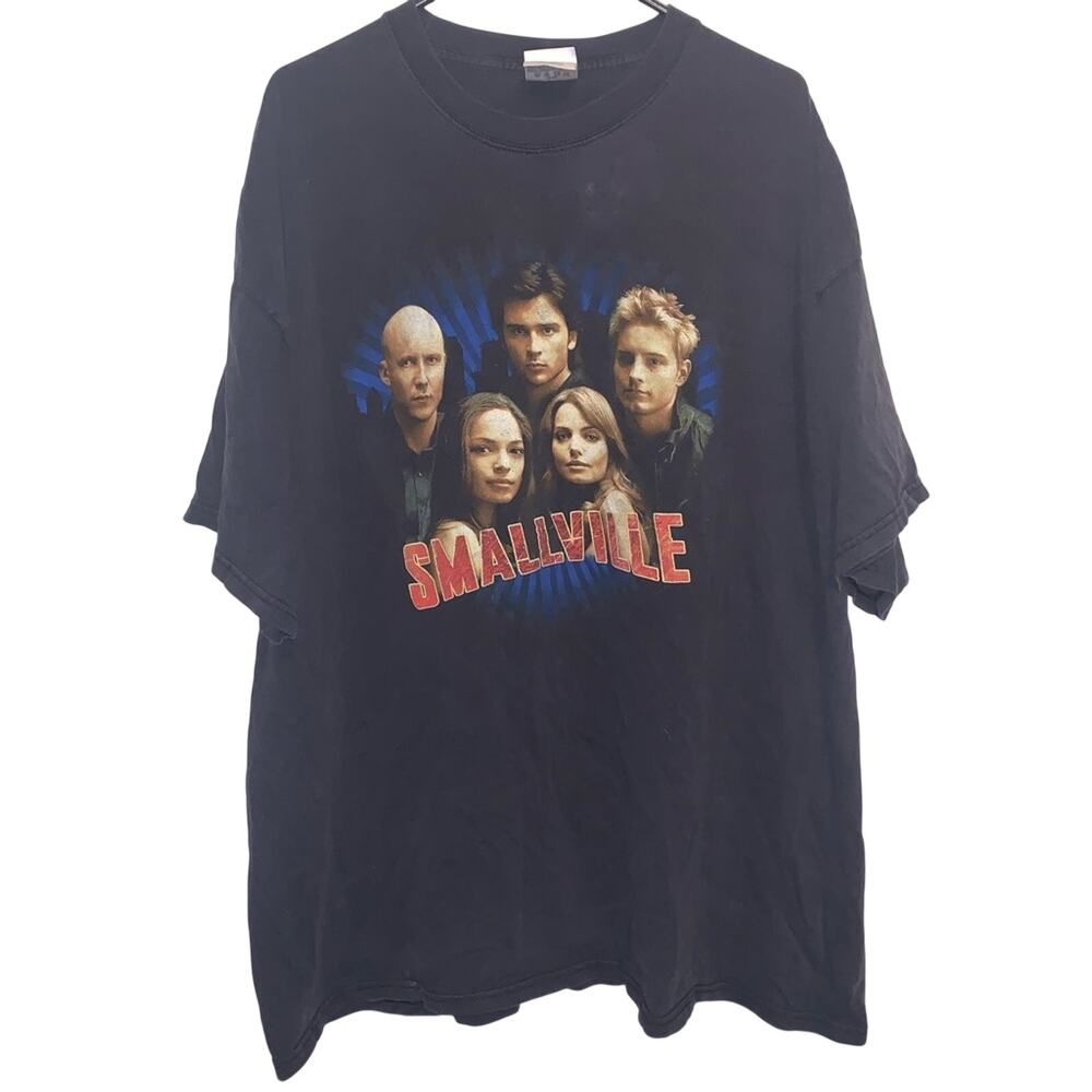Vintage Y2K Smallville Superman DC Comics Graphic Print Shirt 3XL